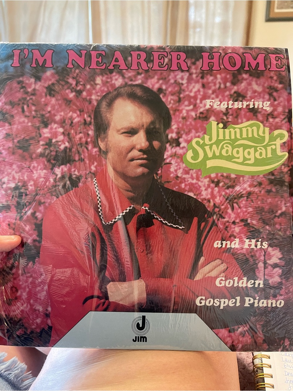 Jimmy Swaggart: i'm nearer home JIM 12" LP 33 RPM Gospel 1974